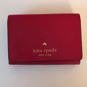 Kate Spade Small Red Wallet